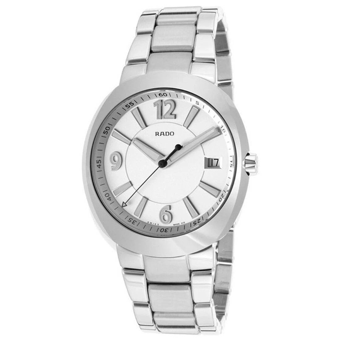 Rado D-Star Men's Silver Dial Quartz Watch R15943103 New In Box - No Tag