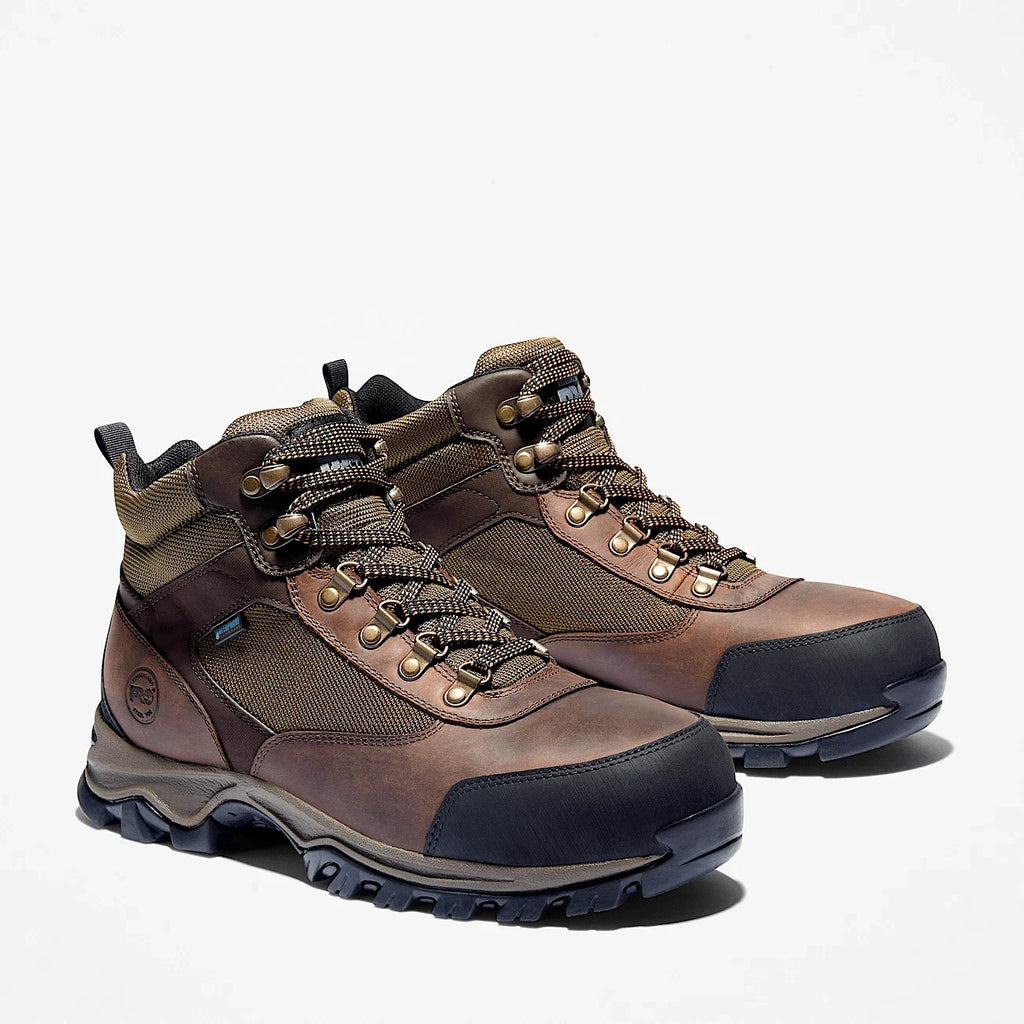 Timberland Mens Keele Ridge Steel Toe Waterproof Brown TB1A1Q80214 Size 10.5