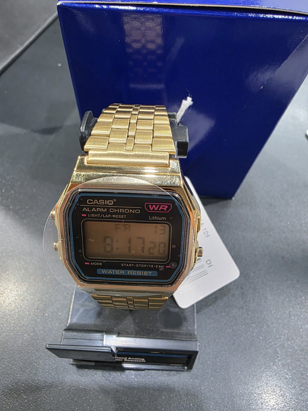 Casio A159WGEA-1DF Vintage Gold Tone Classic Digital Watch Brand New No Box