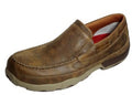 Twisted X Work Shoes Mens Driving Mocs Slip On CT Bomber MDMSC03 New Size 8