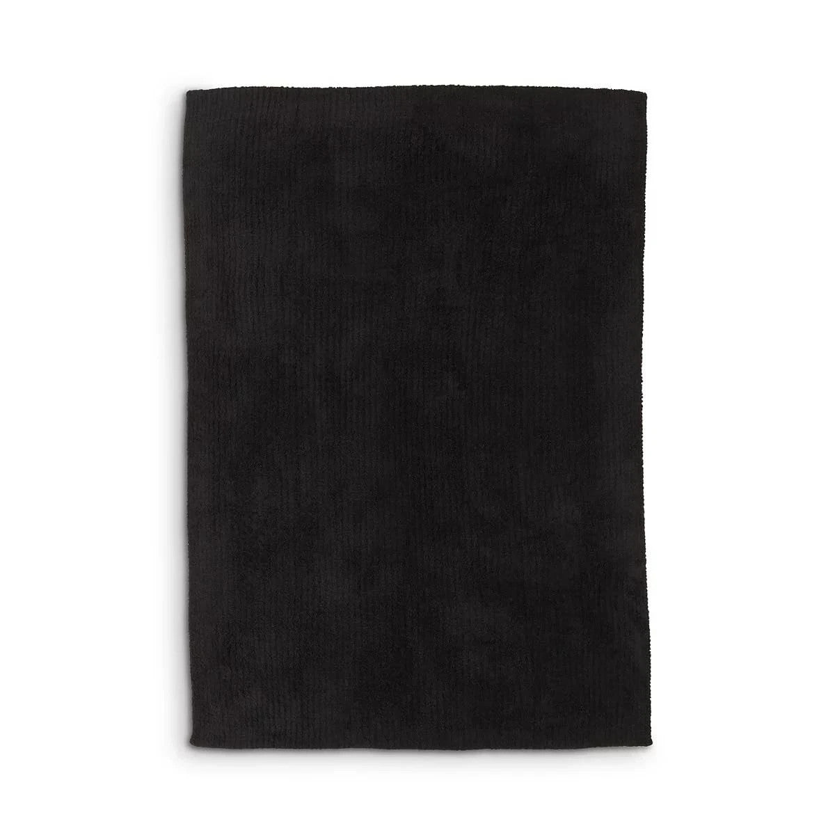 ® CozyChic® Ribbed Throw, Black, 54"x72" New Sealed