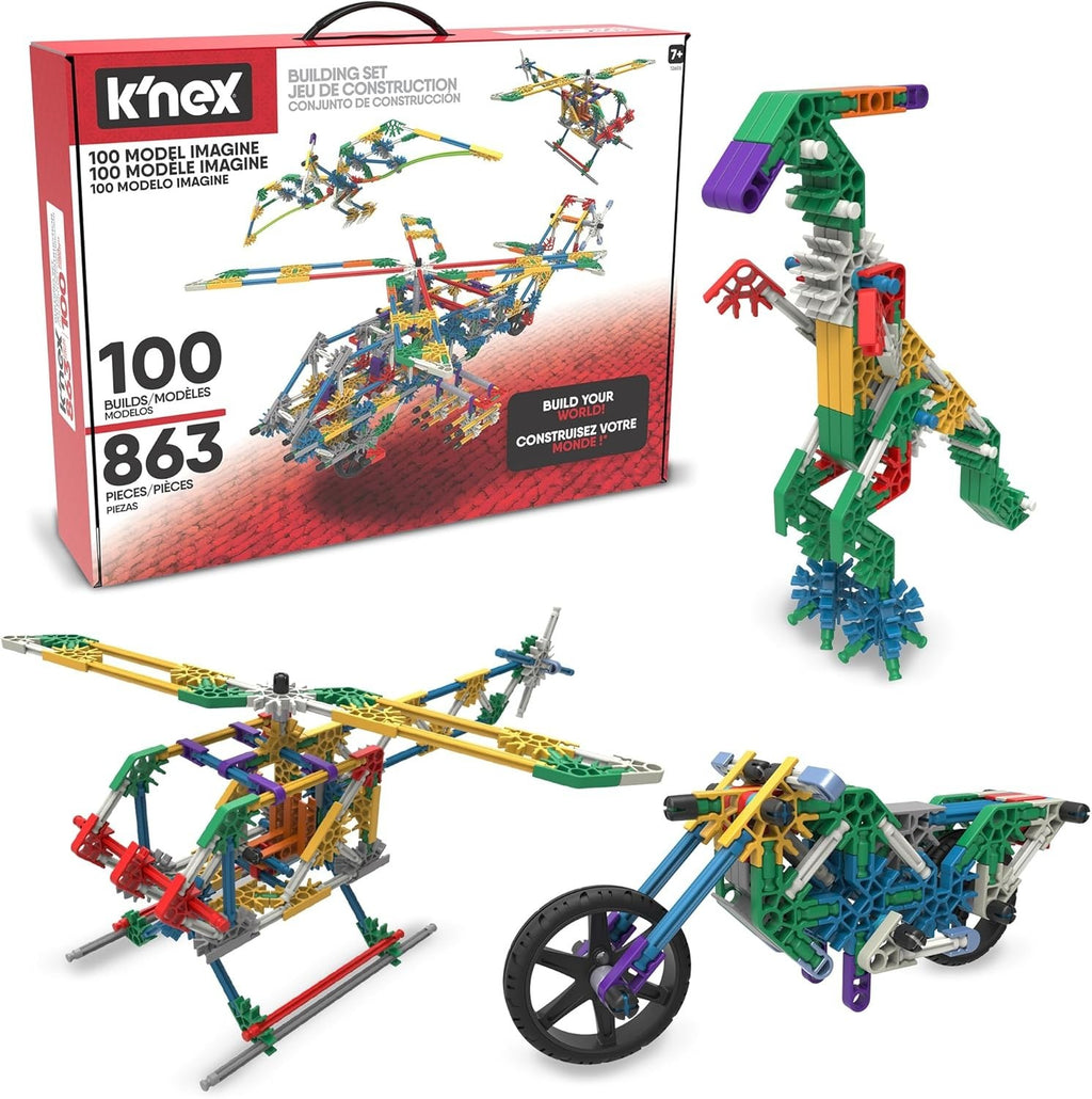 K'nex Building & Construction Toys Set - 863 Pieces Brand New In Box