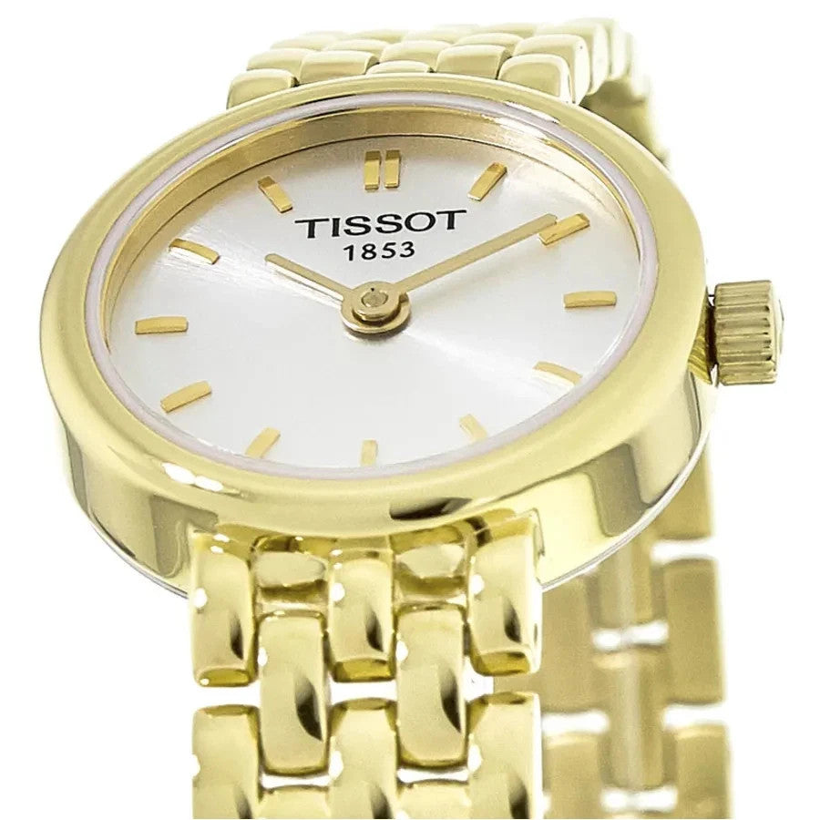 New Tissot T-Trend Lovely Silver Dial Yellow Women's Watch T058.009.33.031.00