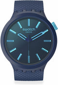 Swatch INDIGO GLOW BIG BOLD SB05N113 Wristwatch New In Box