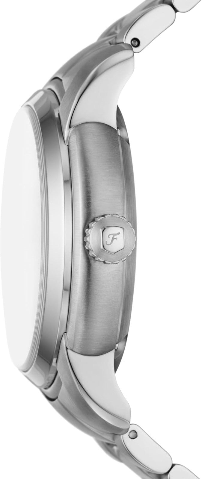 Fossil Men's Heritage Automatic Silver Stainless Steel Bracelet Watch ME3262
