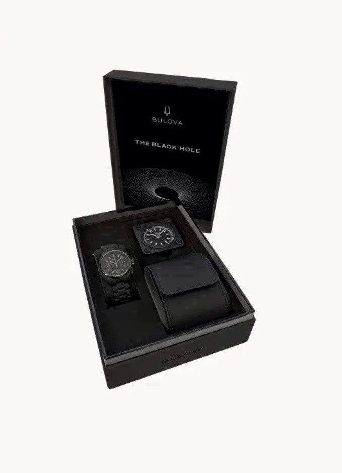 New Bulova Lunar Pilot Black Hole Limited Edition Chronograph – 98A335
