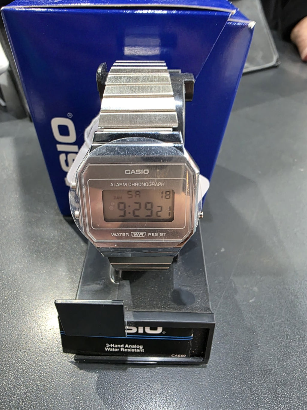 CASIO A700WEV-7AVT Vintage Stainless Steel Digital Watch LED Watch New NO Box