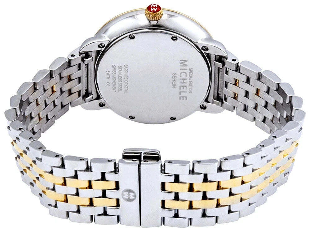 Michele Serein Mid Two-Tone Diamonds Womens Watch Special Edition MWW21B000138