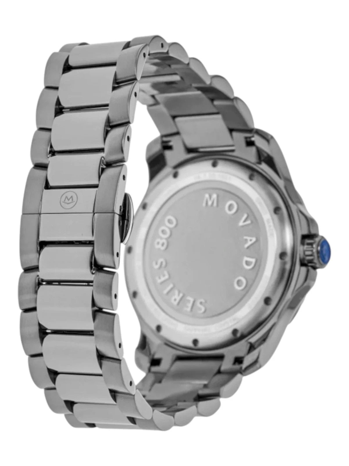 Movado 2600159 Men's Series 800 Blue Dial Quartz Watch 40mm MSRP $1395