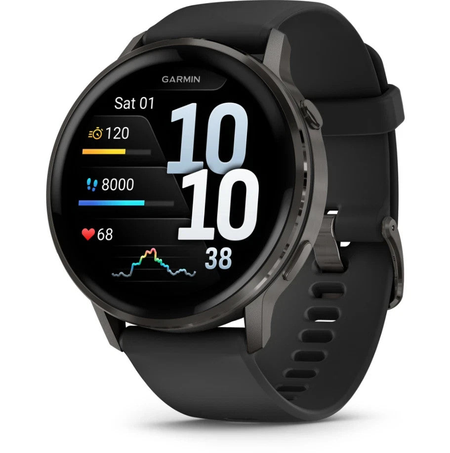 Garmin Venu 4 Fitness Watch with AMOLED Display, GPS New Open Box