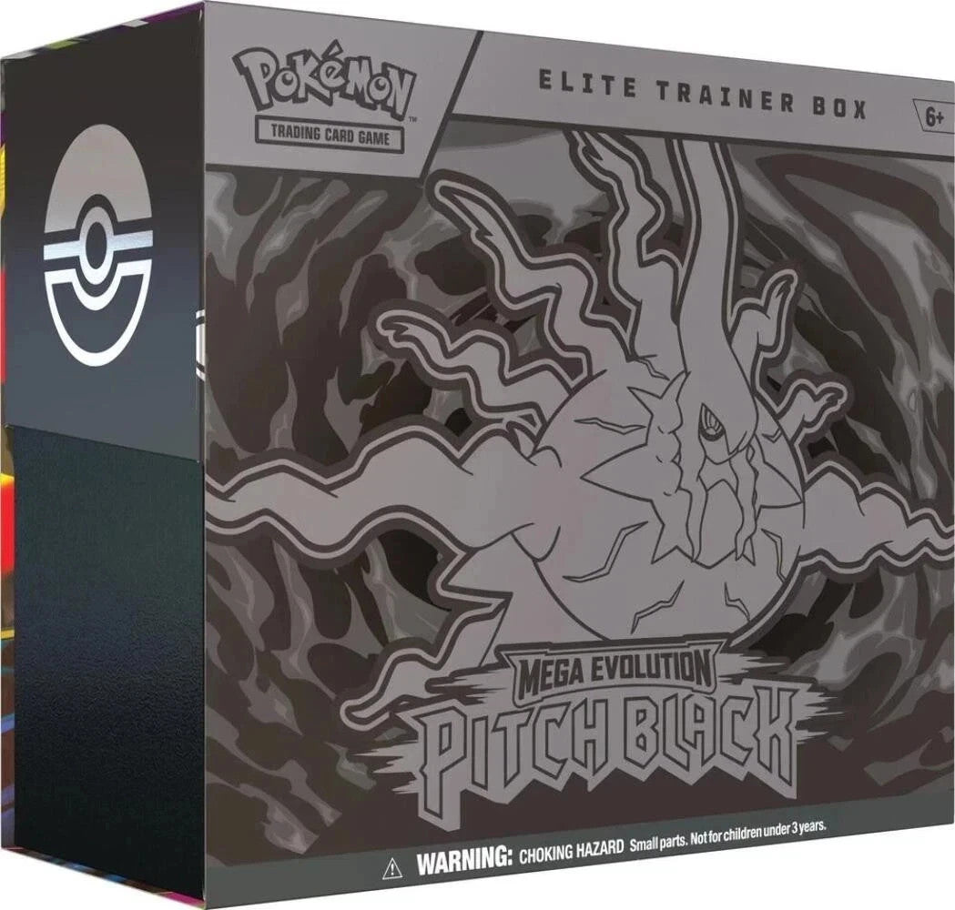 Pokemon Pitch Black Elite Trainer Box (ETB) Mega Evolution New Ships ASAP