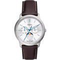 Fossil Men's Neutra Moonphase Silver Dial Watch - FS5905 New In Box