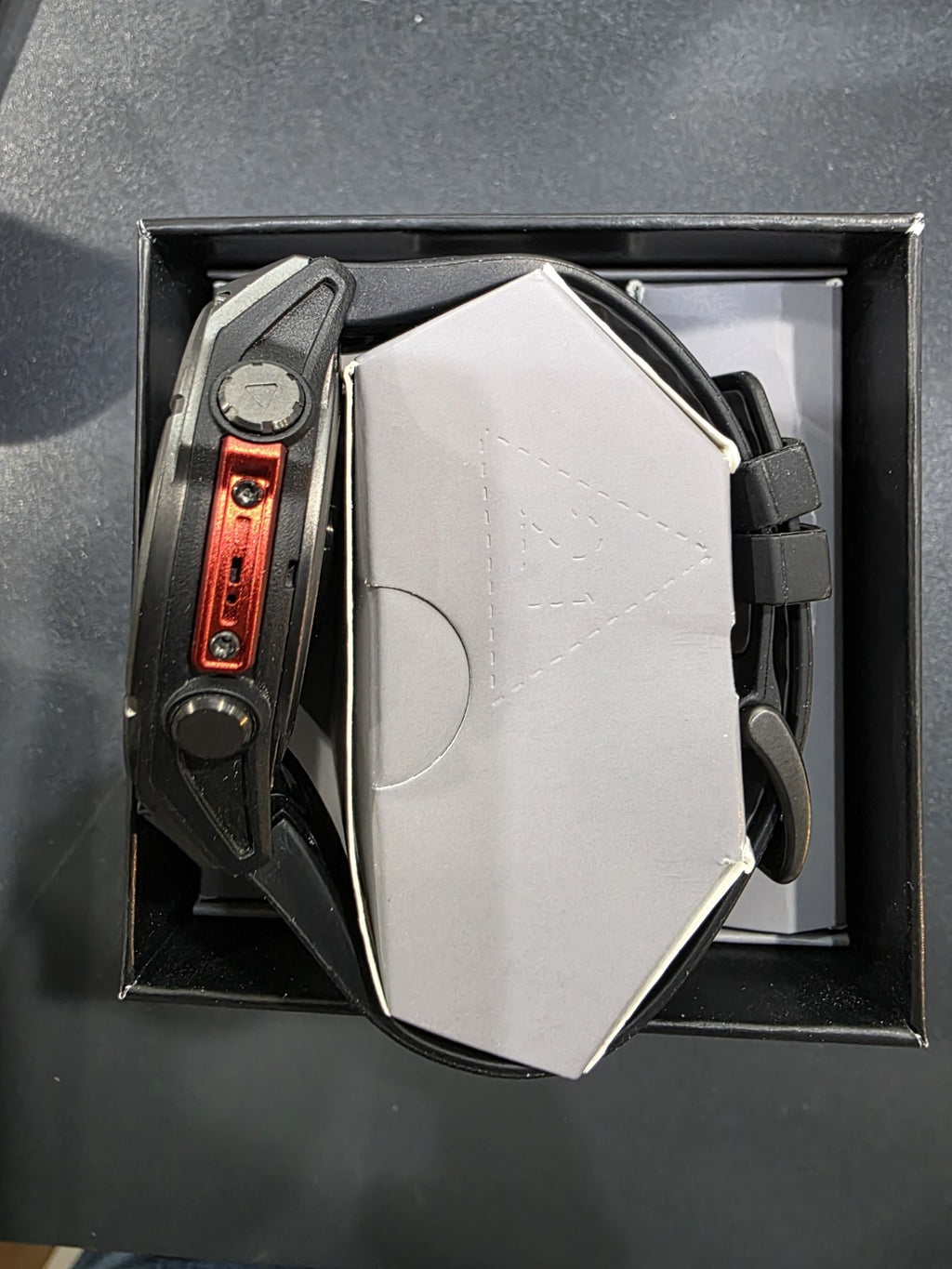 Garmin Fenix 8 47mm AMOLED Slate Gray w/Black Silicone Band New Open Box