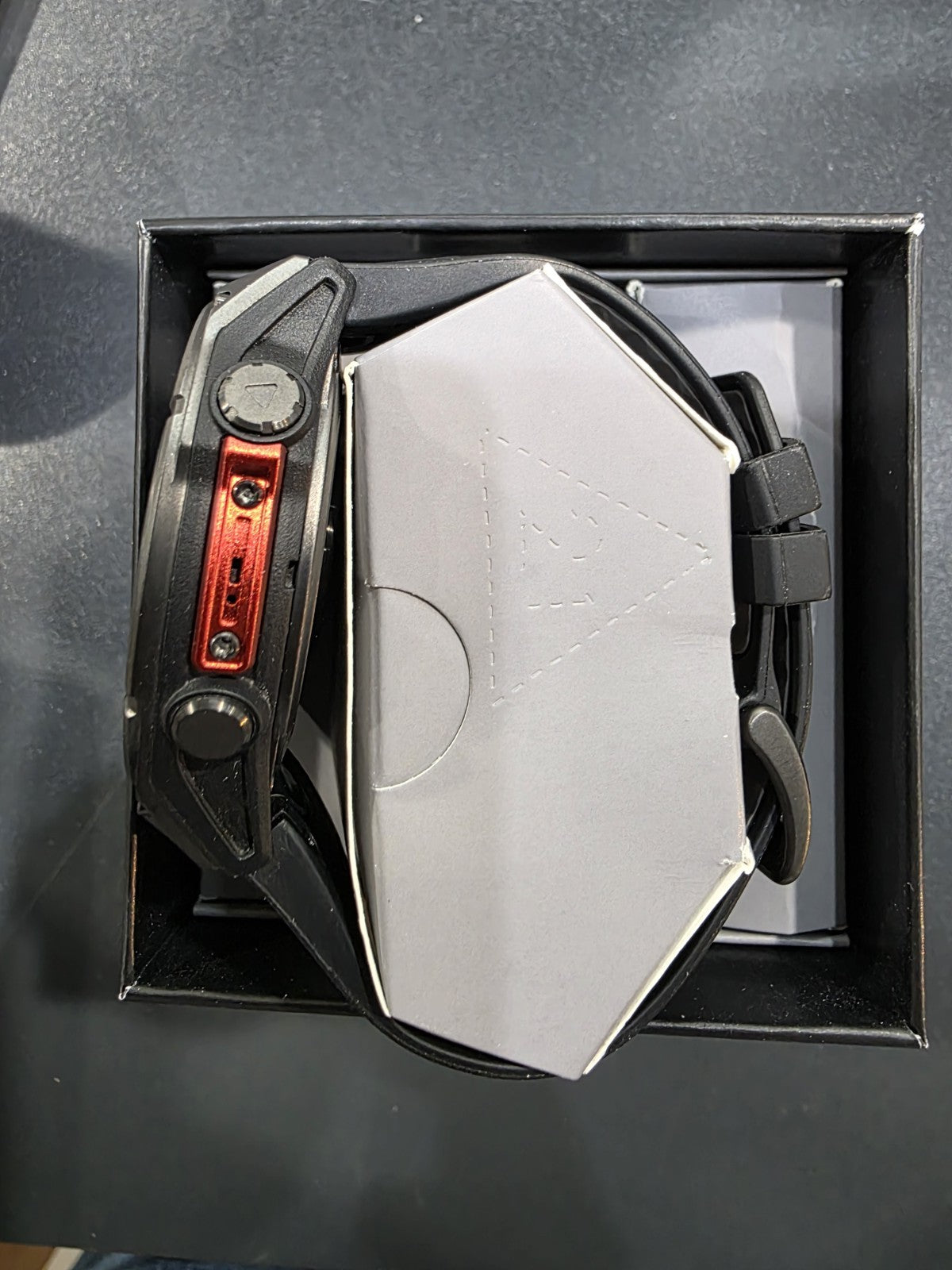 Garmin Fenix 8 47mm AMOLED Slate Gray w/Black Silicone Band New Open Box
