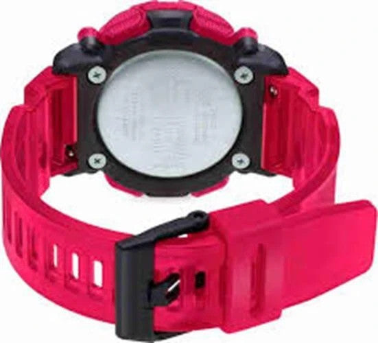 Casio G-Shock Analog-Digital Shock Resistant Transparent Red Watch GA2200SKL-4A