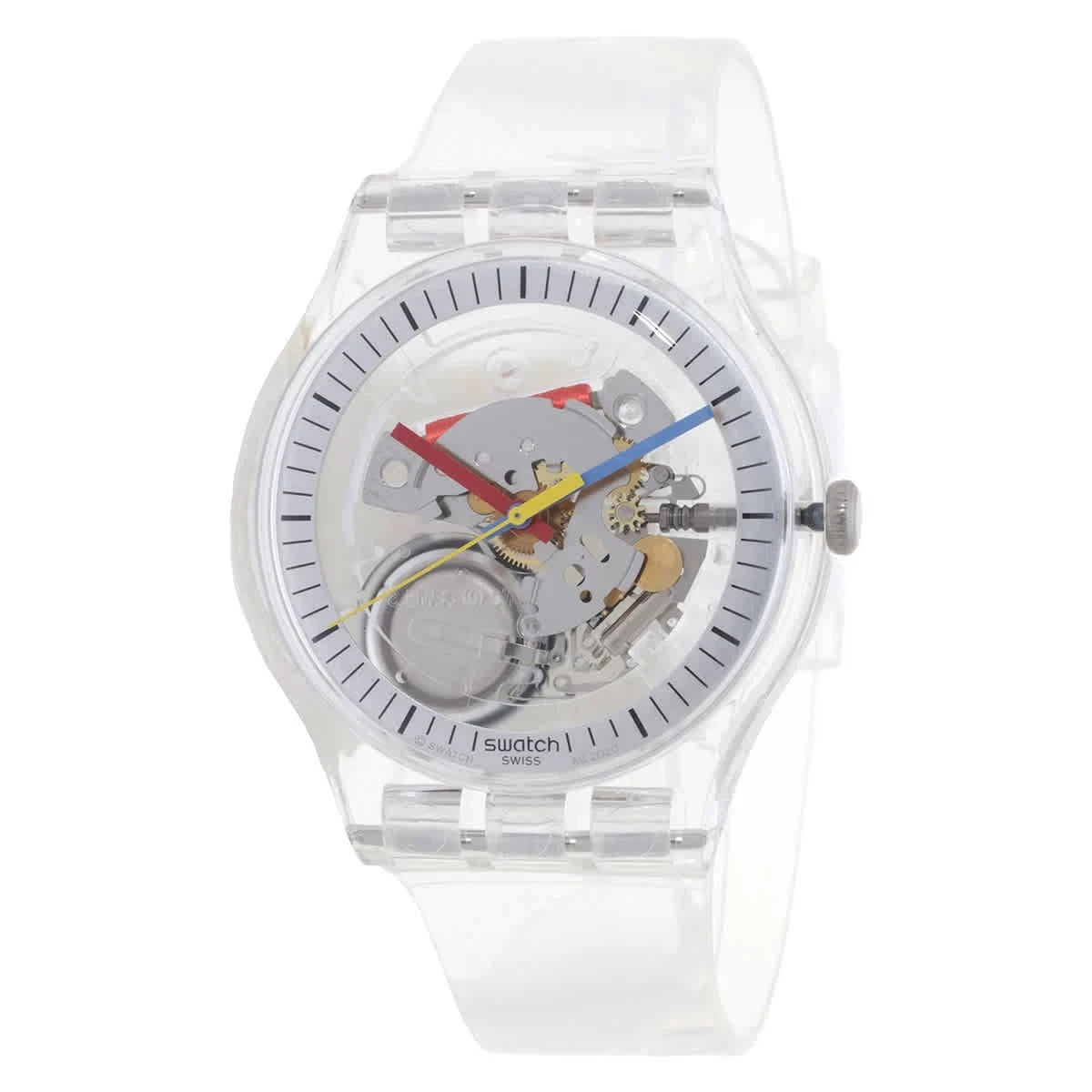 Swatch Cleary New Gent Quartz Watch SO29K100-S06 New In Box