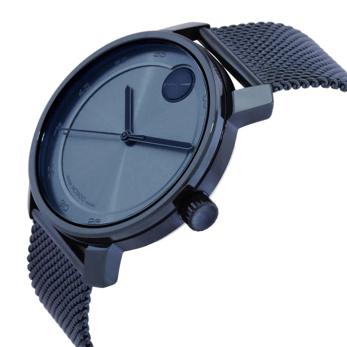 Movado Bold Quartz Blue Dial Men's Watch 3600959 New In Box