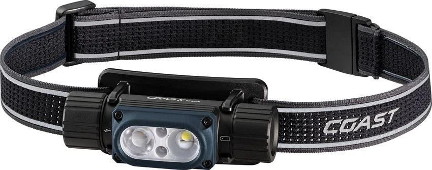 Coast WPH30R Rechargeable Headlamp 1500 Lumens Dual Color New
