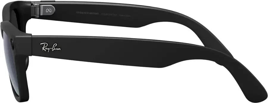 Ray-Ban Meta Headliner RW4009 Smart Glasses Shiny Black / Green New Open Box