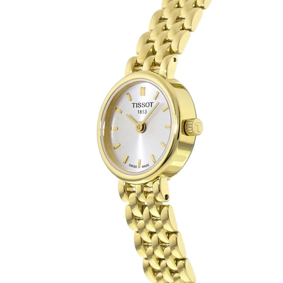 New Tissot T-Trend Lovely Silver Dial Yellow Women's Watch T058.009.33.031.00