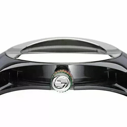 Gucci Sync XXL YA137101 Men's Quartz Rubber Band Watch New In Box
