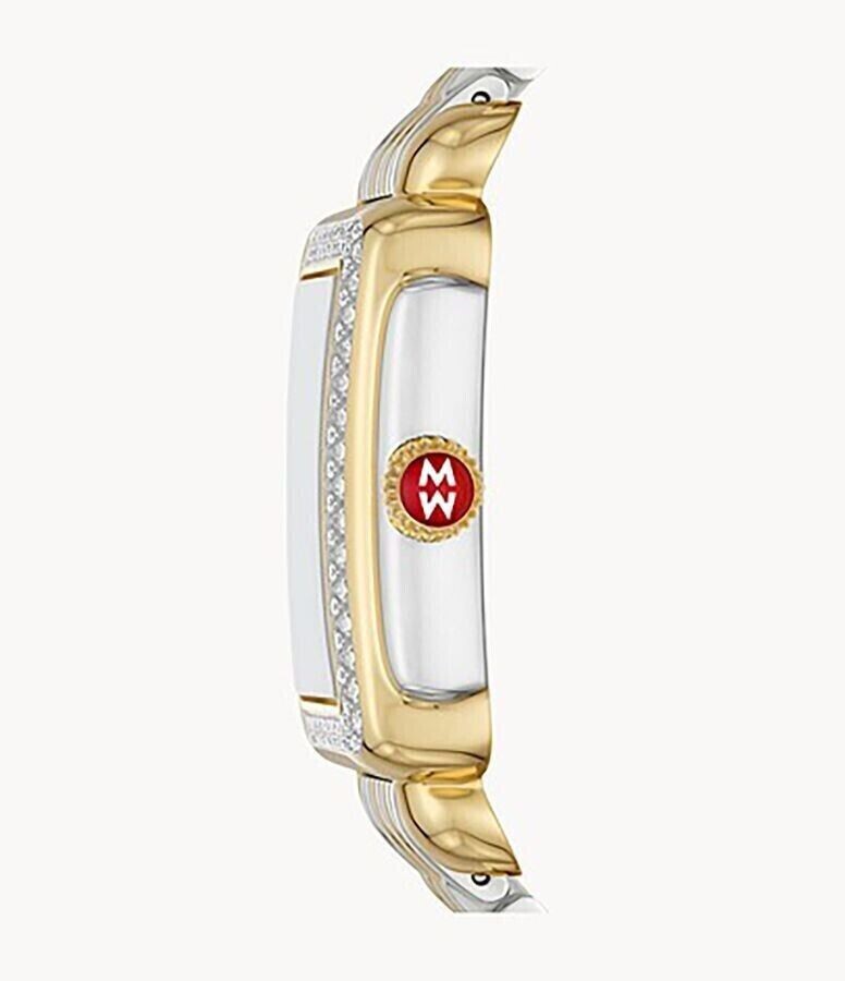 Michele Deco Madison Diamond Two-Tone W/ Diamond Dial Ladies Watch MWW06T000144 - product image