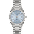 Tissot PRC 100 Solar 34mm Ice Blue Dial Women's Watch T1518221135100 New In Box