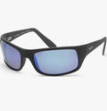 Maui Jim Peahi Black Matte Rubber / Blue Hawaii Polarized Lenses B202-2M NEW