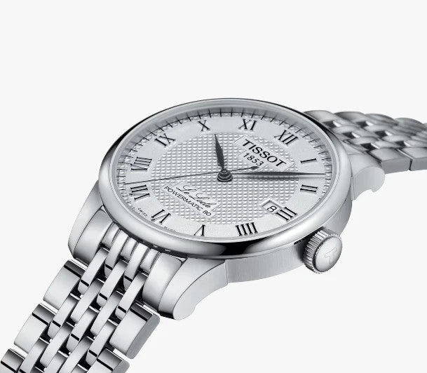 Tissot Le Locle Powermatic 80 T Classic Men's Watch T0064071103300 W/ 2 Bands