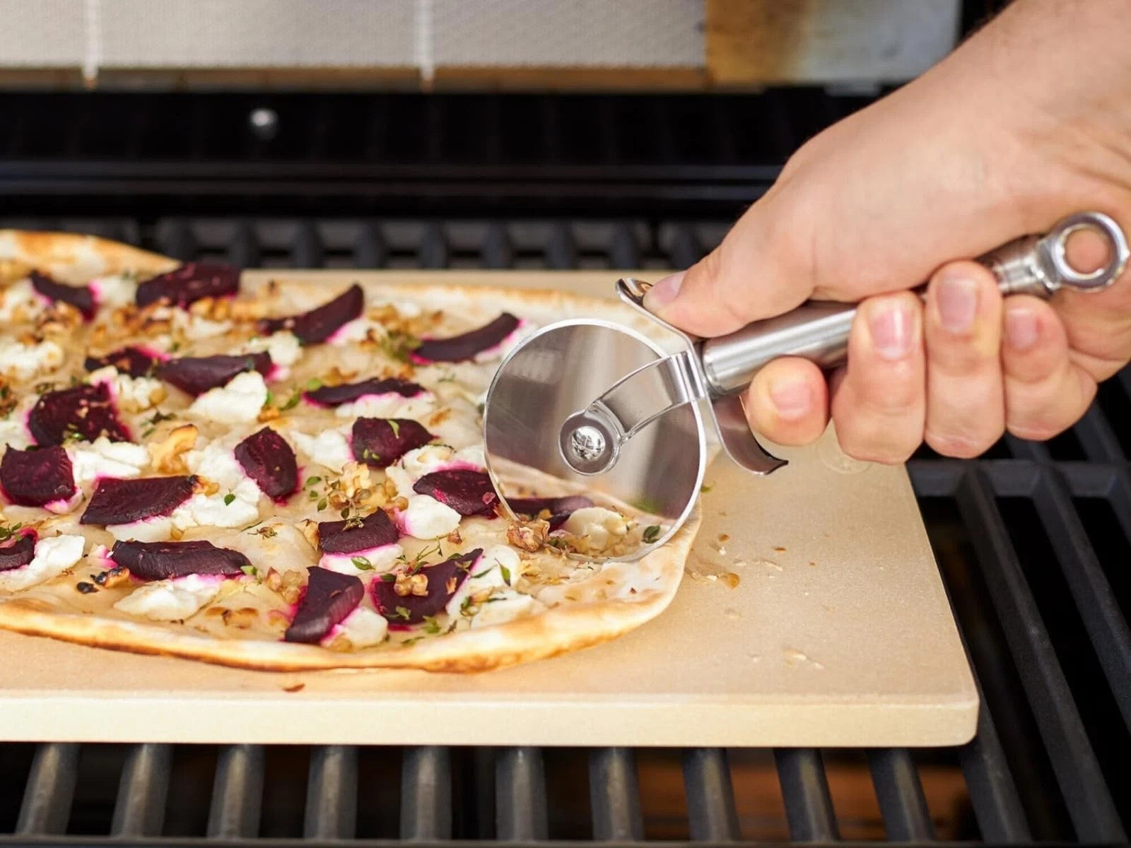 Rösle Stainless Steel Round-handle Pizza Cutter New
