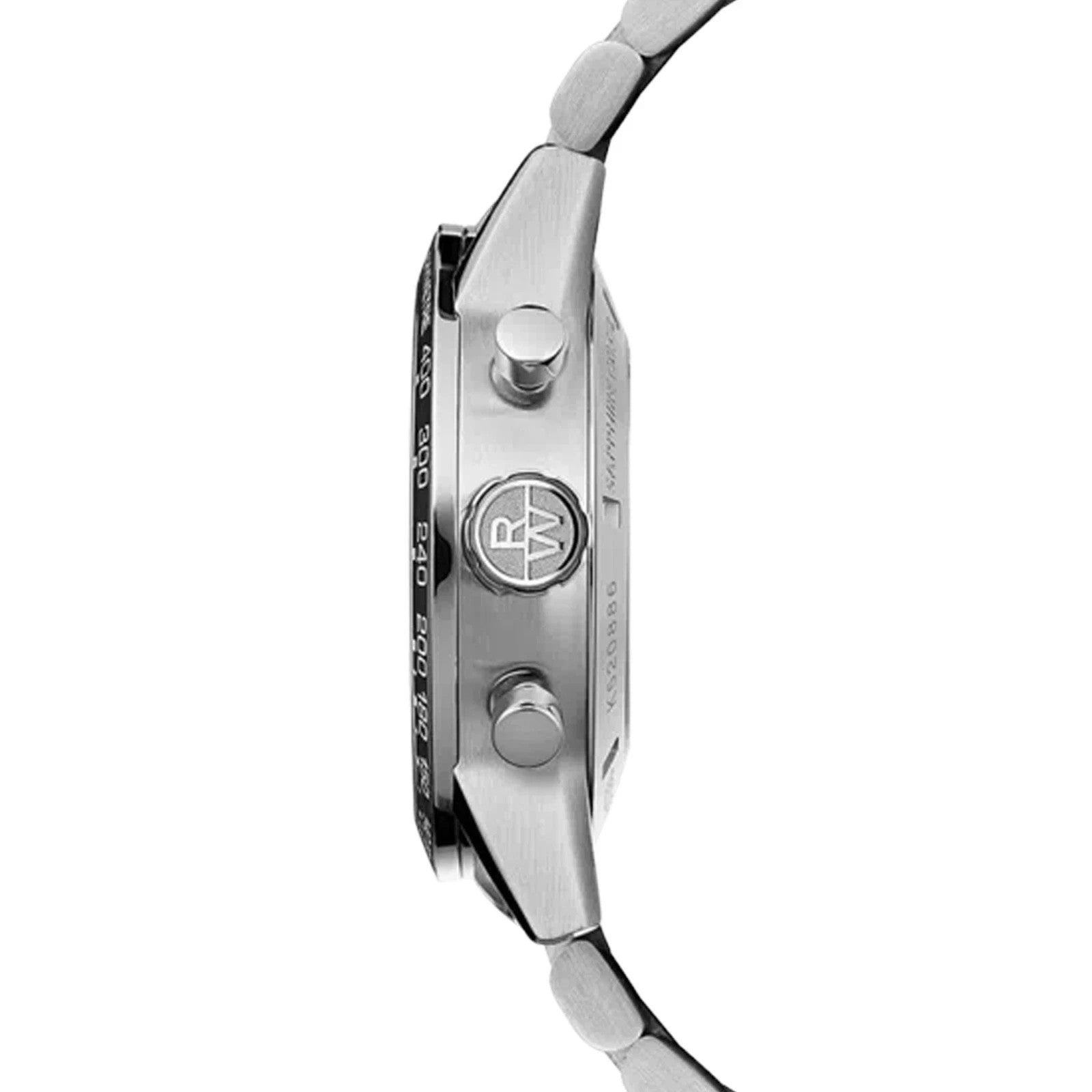 Raymond Weil Silver Mens Chronograph Watch Freelancer 7741-ST1-20021 New