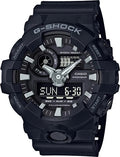 New Casio G-Shock GA700-1b Super Illuminator Ana-Digital 3D Black Men's Watch