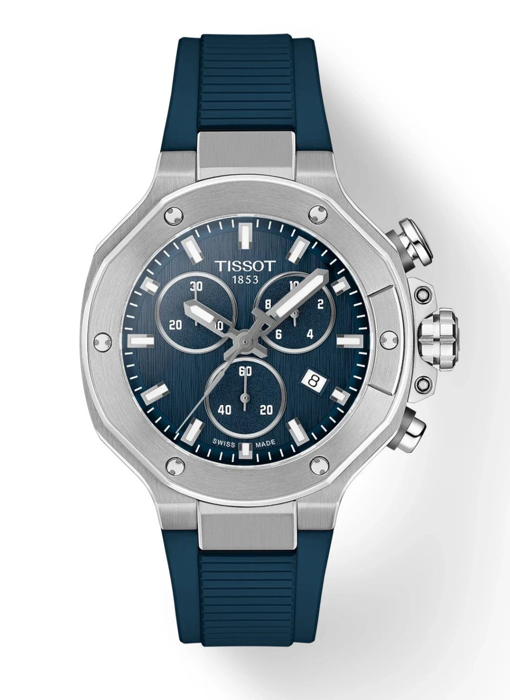 Tissot T-Race 38mm Blue Dial Unisex Watch T1418171704100 New In Box