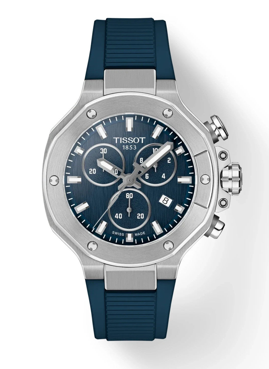 Tissot T-Race 38mm Blue Dial Unisex Watch T1418171704100 New In Box