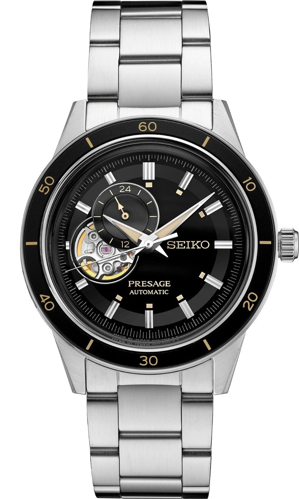 Seiko Presage Style '60s Collection SSA425 Automatic 41mm Men's Watch New