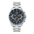 SEIKO Analogue Quartz Chronograph Watch Navy Dial SSB345 New In Box