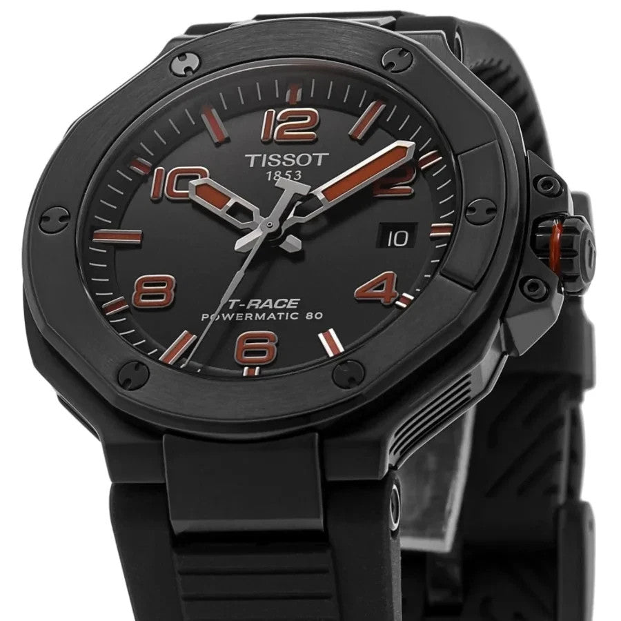 New Tissot T-Race Powermatic 80 Automatic Black Men's Watch T141.807.37.057.00