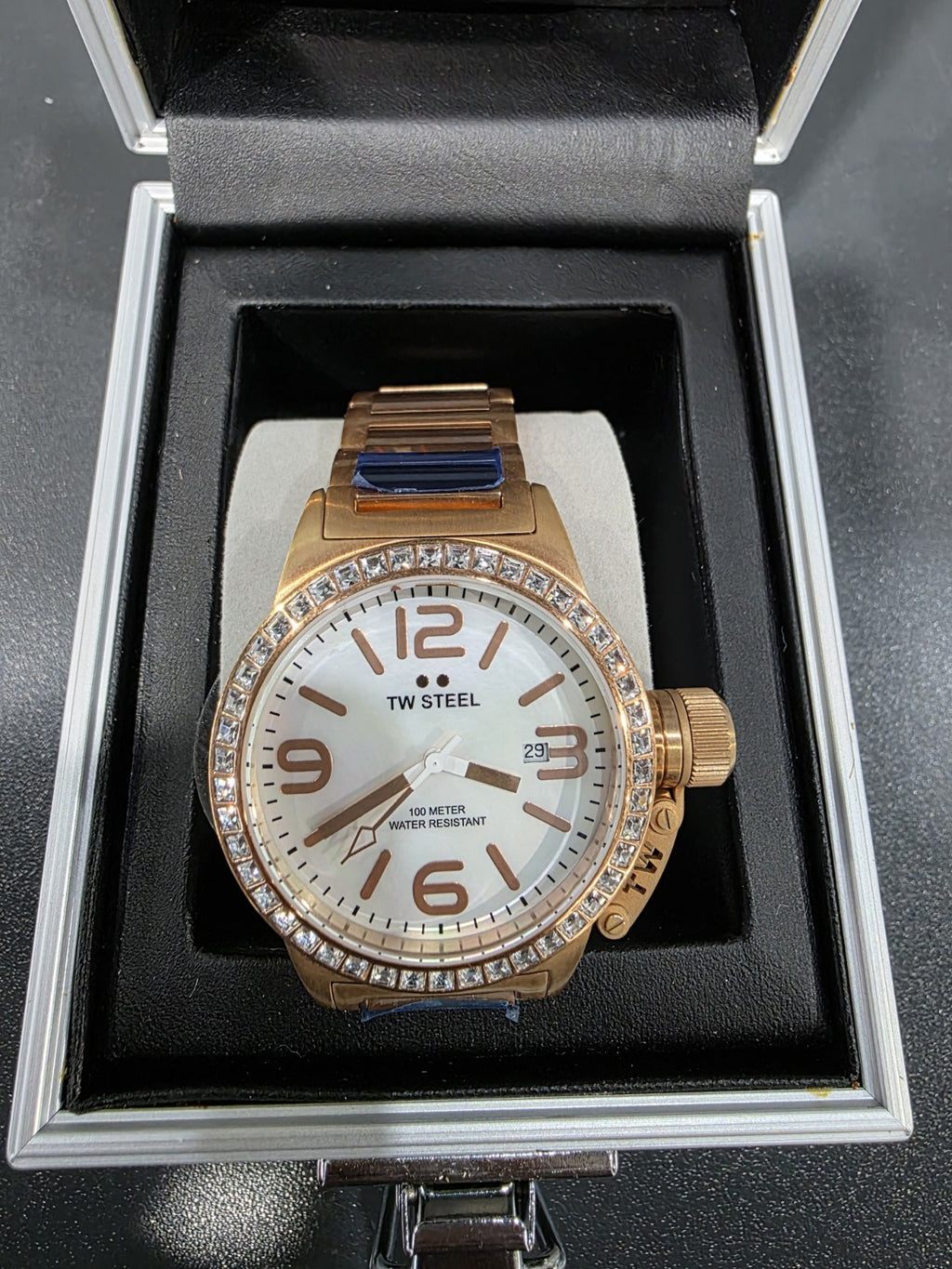 TW Steel  7348WT-134 Men’s Quartz Rose Gold Mother of Pearl Dial Womens Watch
