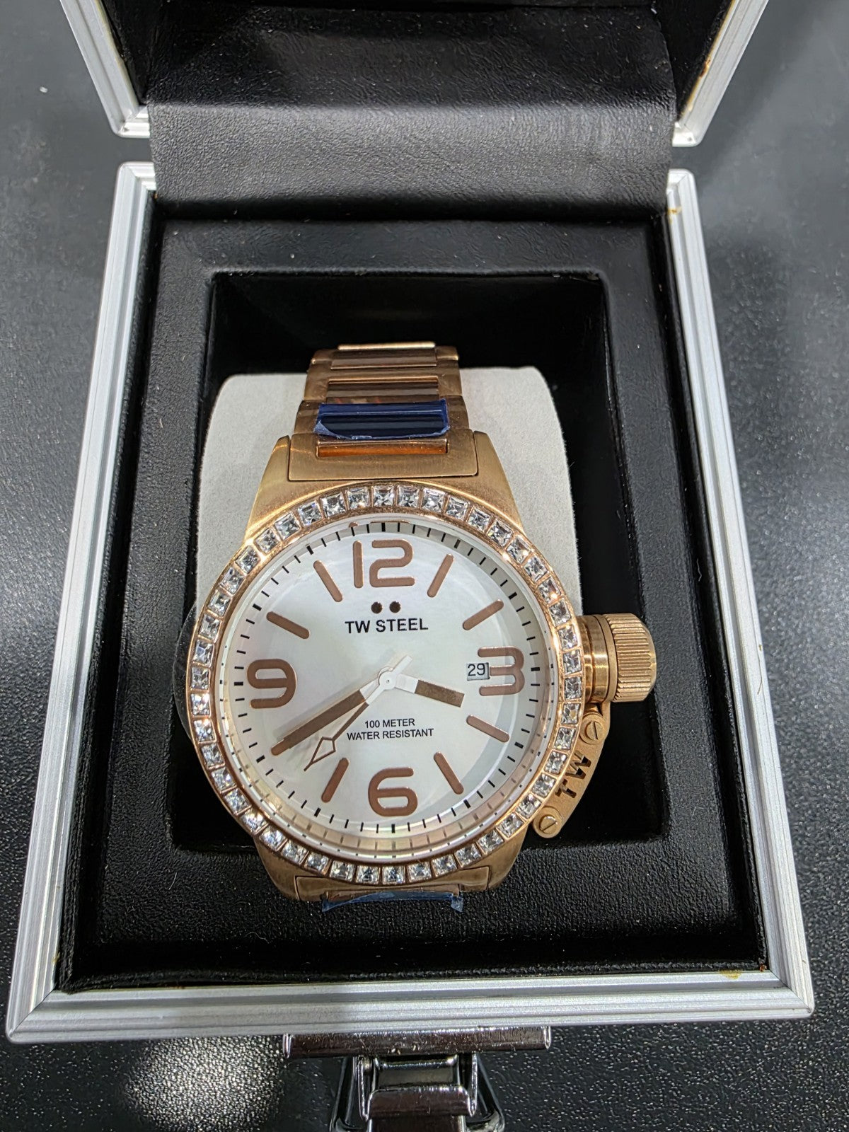 TW Steel  7348WT-134 Men’s Quartz Rose Gold Mother of Pearl Dial Womens Watch