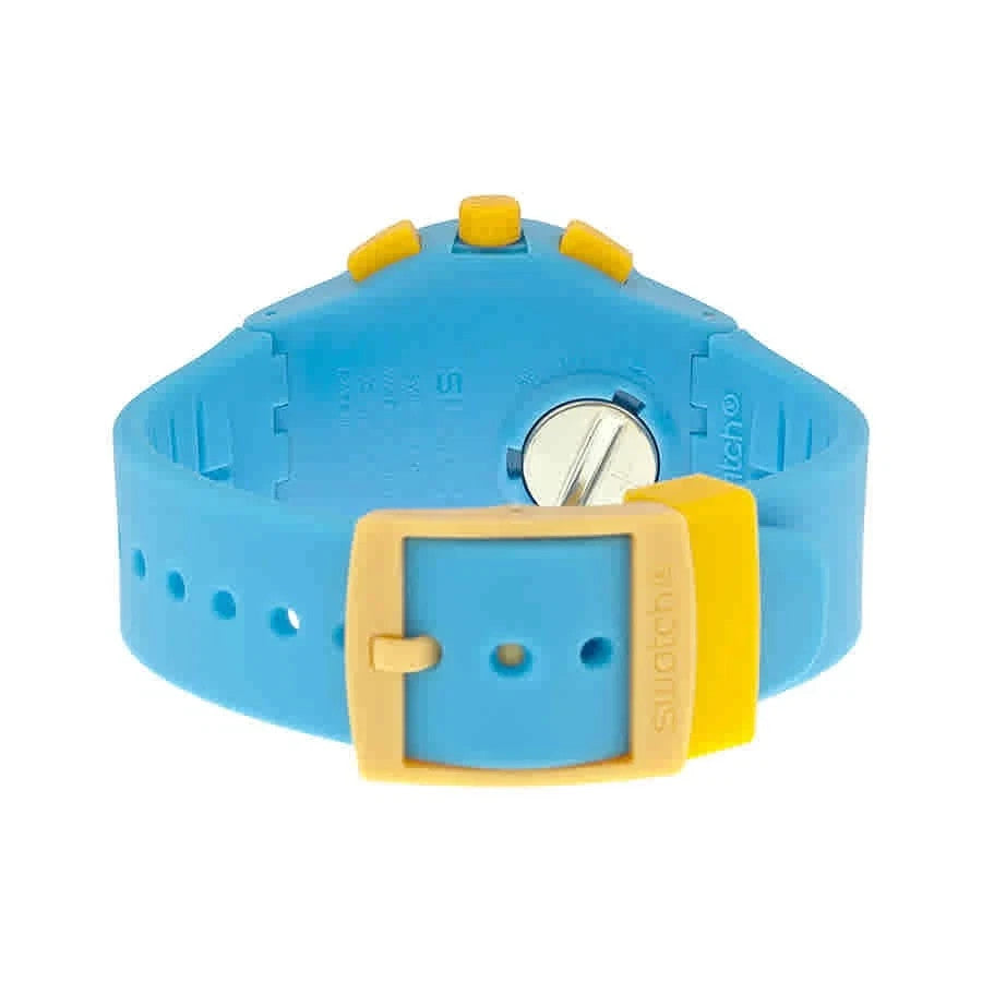 Swatch SUSS400 Maresoli Yellow Dial 50.10 mm x 42 mm Men's Watch New
