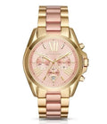 Michael Kors MK6359 Bradshaw Women's Watch - Gold/Rose 100% Authentic