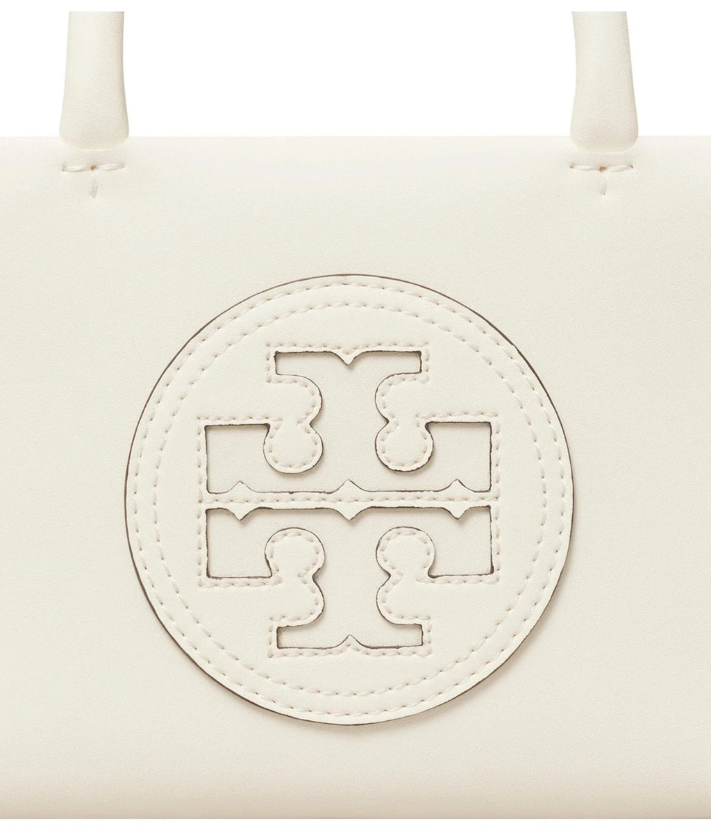 Tory Burch Women's Ella Bio Mini Tote, Warm White, One Size Brand New
