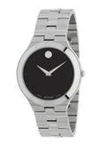 Brand New Movado Men’s Juro Stainless Steel Black Dial Watch 0607442