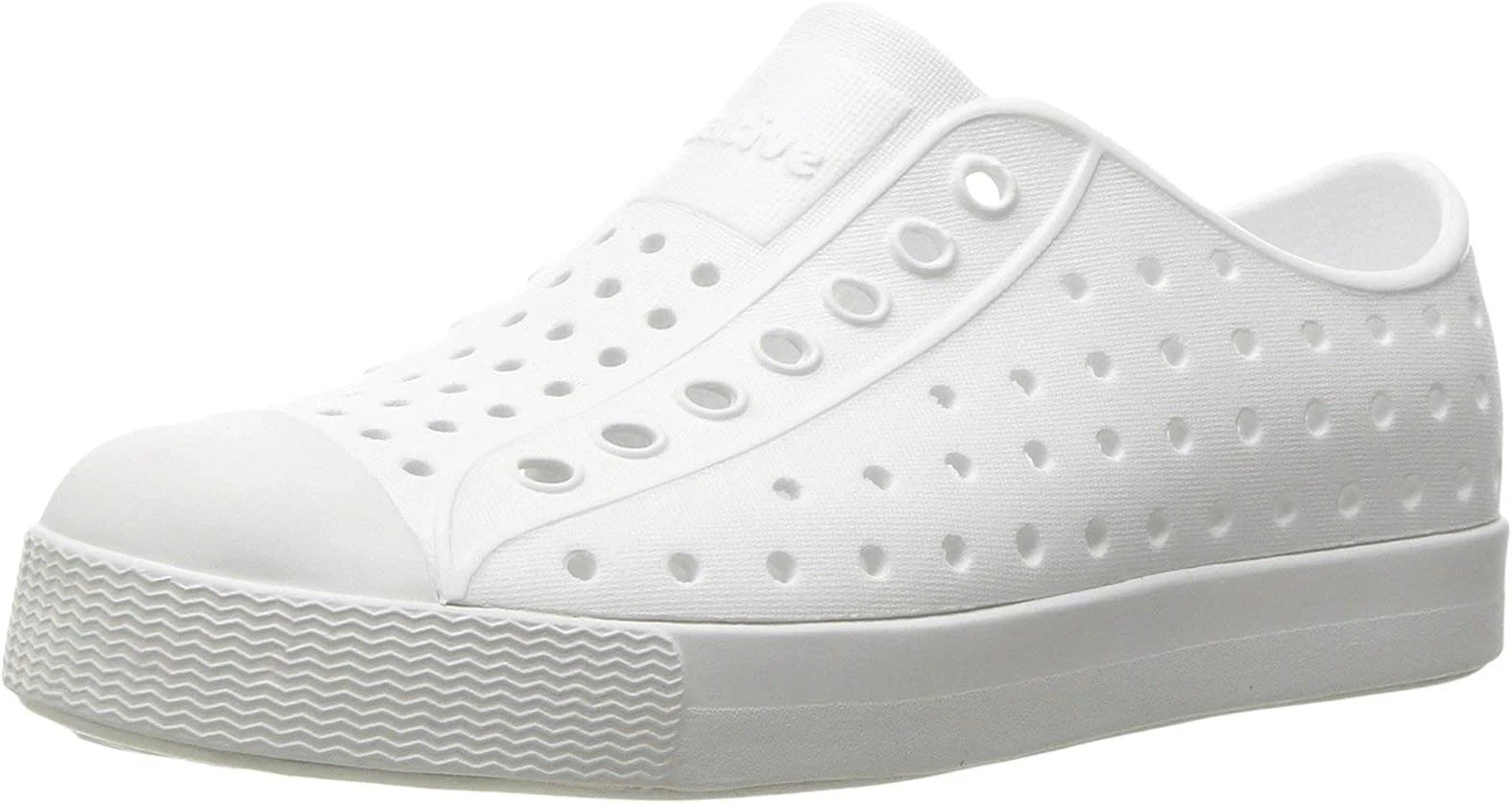 Native Kids Jefferson Waterproof Slip-On Regular Sneakers White Size 33.5 EUR