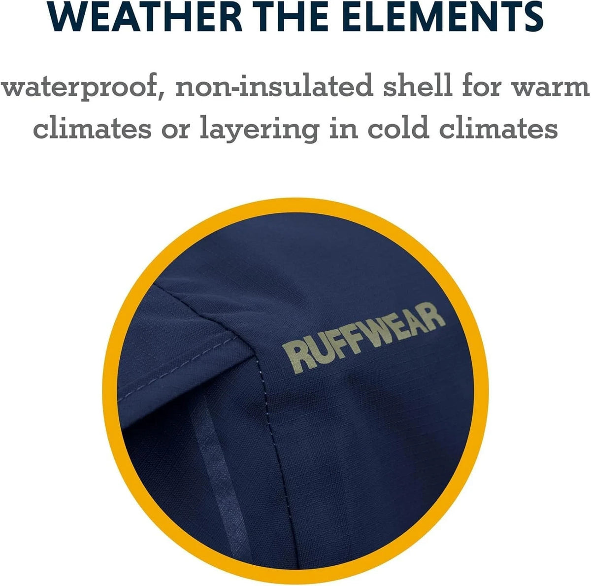 , Sun Shower Dog Raincoat, All-Weather Jacket, Waterproof, Windproof & Light