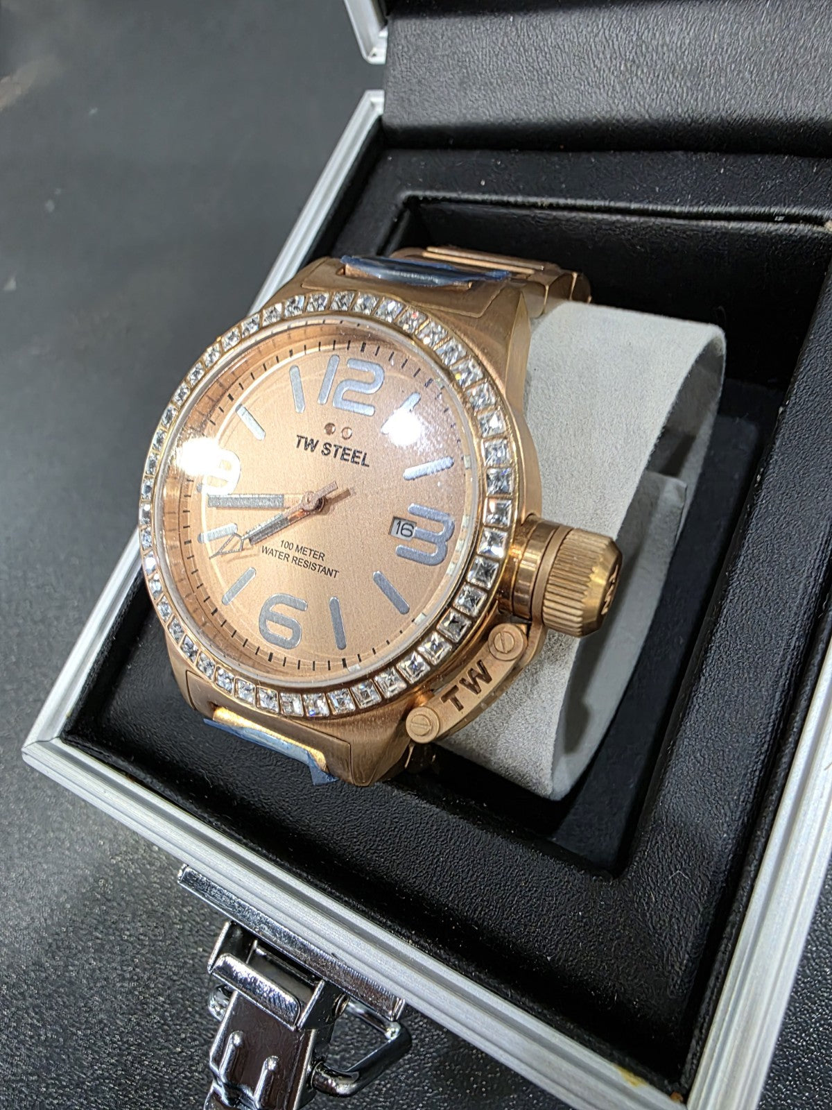 TW Steel  7325WT-134 Men’s Quartz Rose Gold Dial Womens Watch