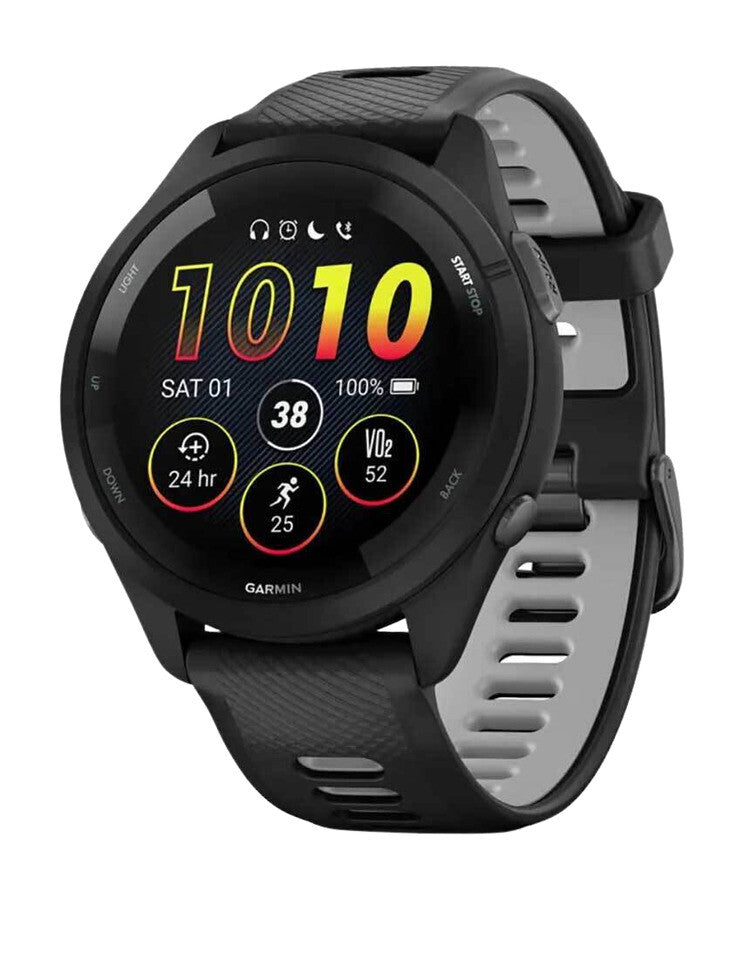 Garmin Forerunner 265 Unisex Adults Smartwatch - Black New Open Box