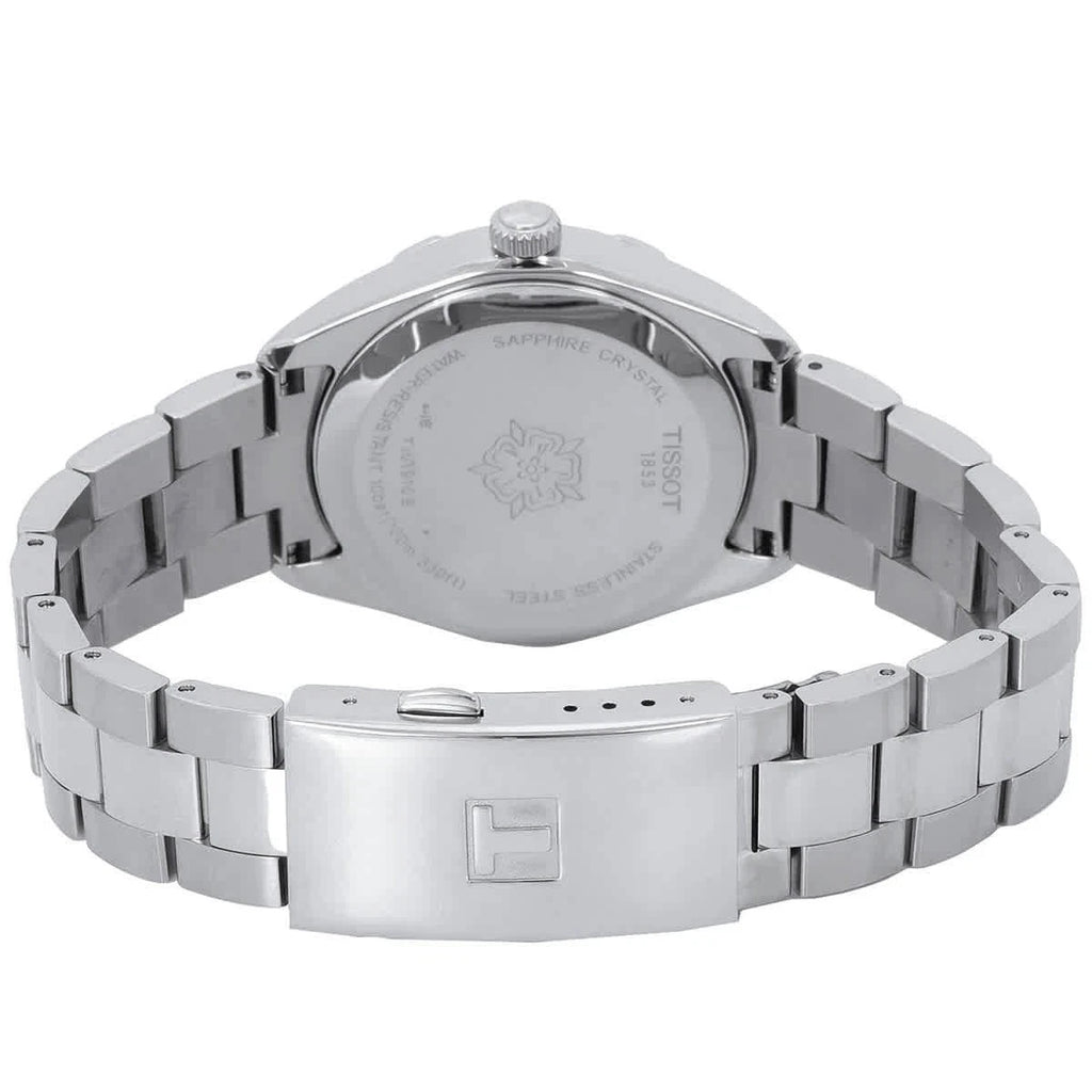 Tissot PR 100 Quartz Light Blue Dial Ladies Watch T1019101135100 New In Box