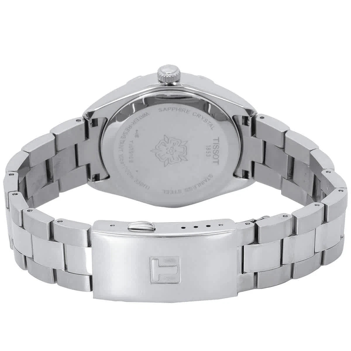 Tissot PR 100 Quartz Light Blue Dial Ladies Watch T1019101135100 New In Box