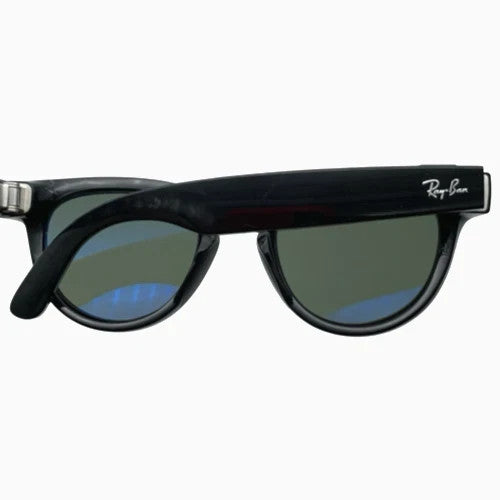 Ray-Ban Meta Headliner RW4009 Smart Glasses Shiny Black / Green New Open Box